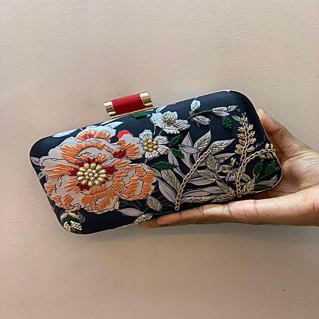 Buy/Send Party Wear Clutch Bag Online FNP