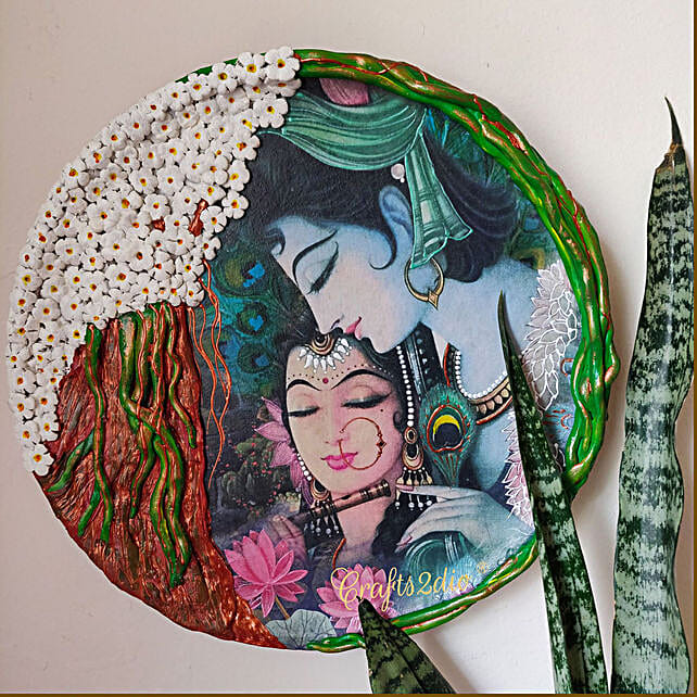 Buy/Send Radha Krishna Wall Decor Online FNP