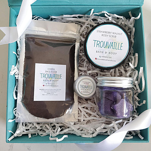 Buy/Send Trouvaille Scrub away gift box Online FNP
