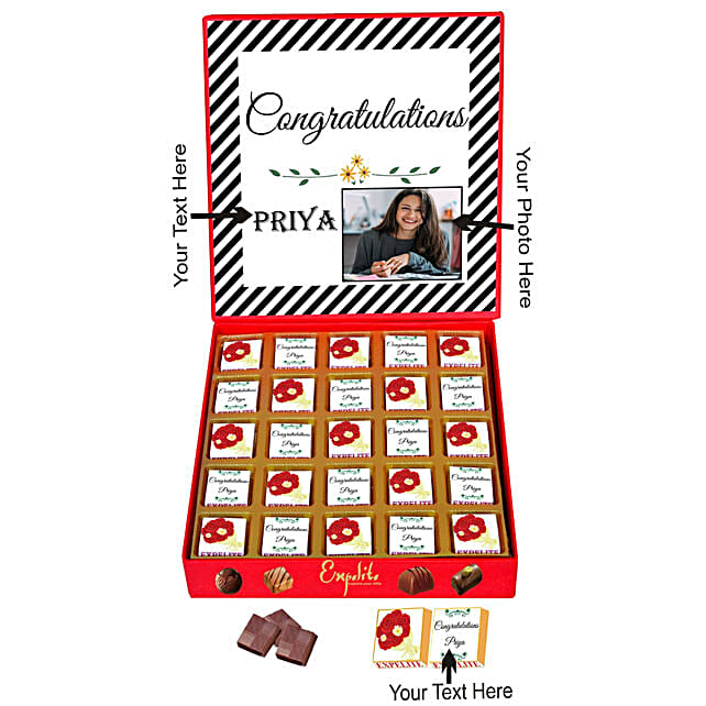 Buy/Send Personalised Congratulation Gift For Her Online FNP