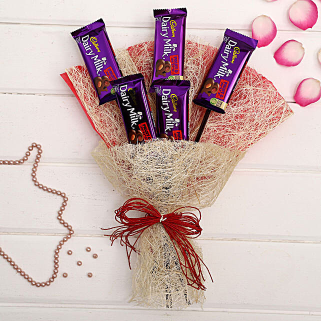 Buy/Send Special Cadbury Fruit N Nut Bouquet Online FNP