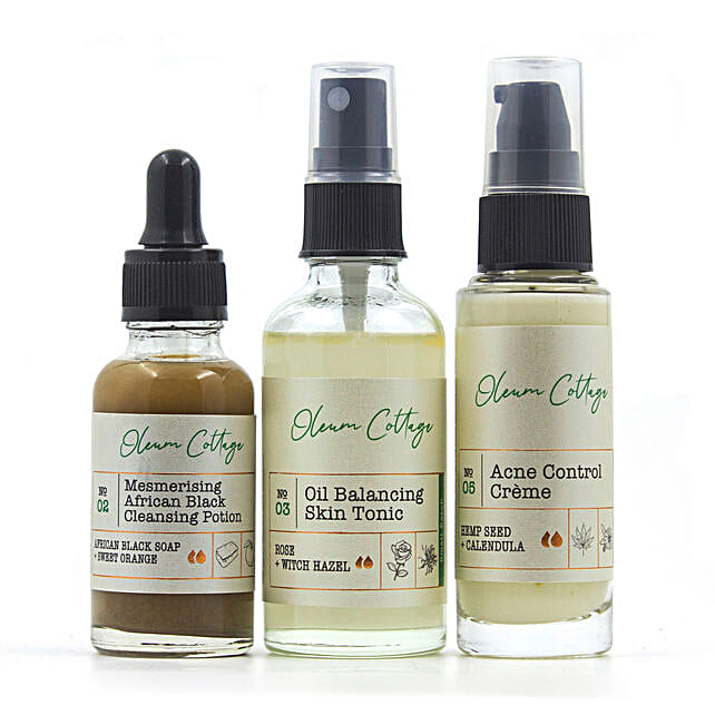 Buy/Send Oleum Cottage Grooming Skin Essentials Hamper Online FNP