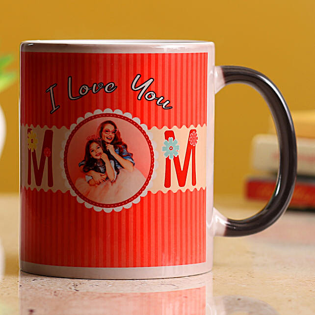 Buy/Send I Love You Mom Personalised Magic Mug Online- FNP