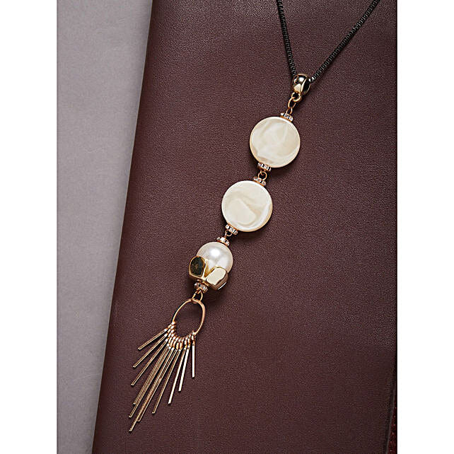 Contemporary Pearl \u0026 Beads Necklace 