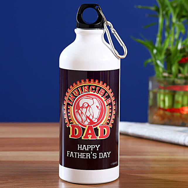 Buy/Send Marvel Happy Fathers Day Printed Bottle Online- FNP