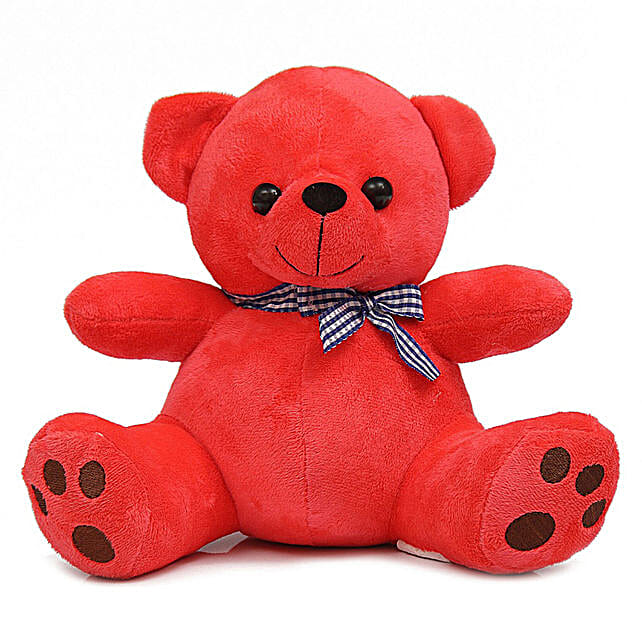 red teddy bear online shopping