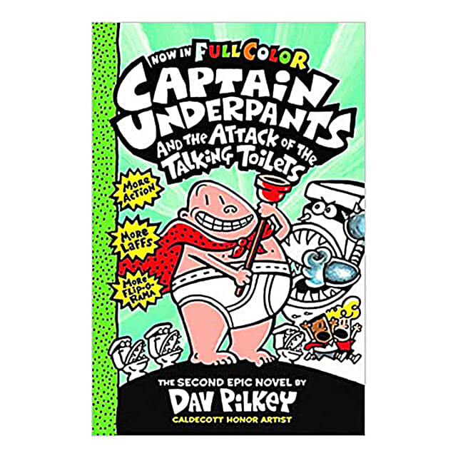 Buy/Send Captain Underpants 2 Captain Underpants And The Attack Of The ...