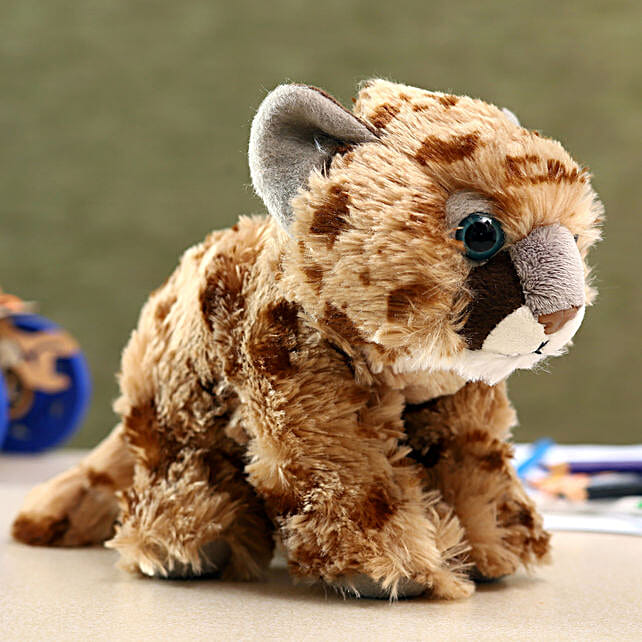 Buy/Send Wild Republic Brown Plush Cougar Soft Toy Online FNP