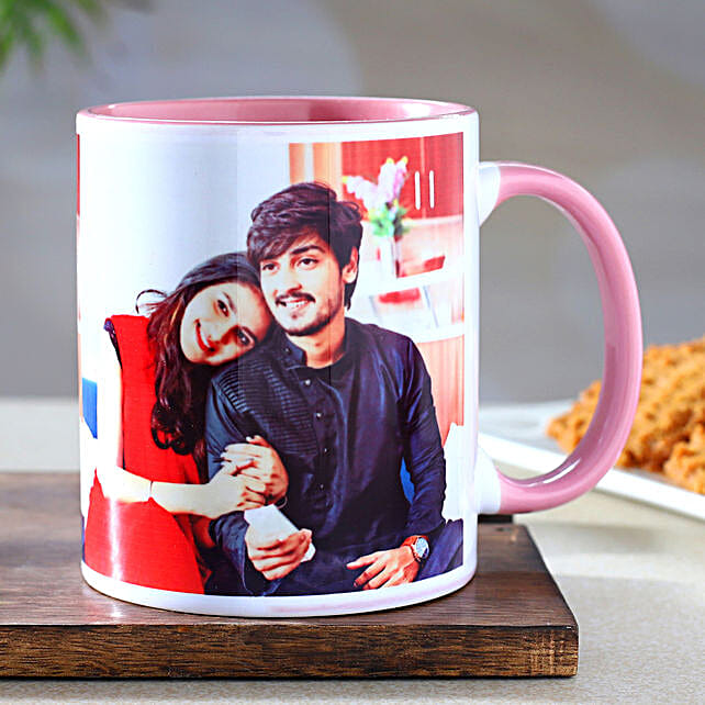 Buy/Send Personalised Pink Mug Online- FNP