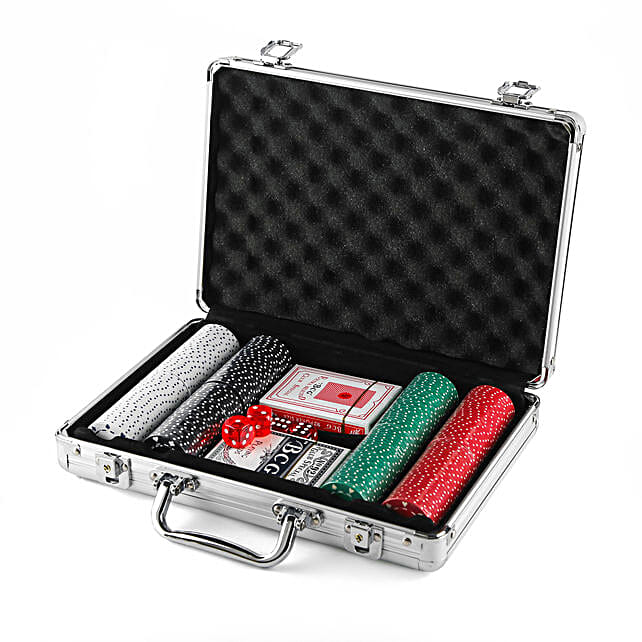 Buy/Send Poker Game Set 200 pieces Online FNP