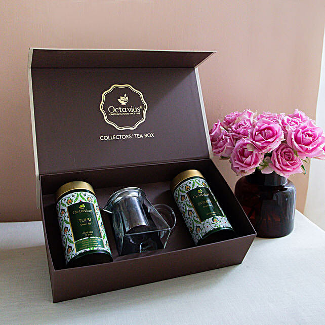 Buy/Send Octavius Collector's Tea Box- Leaf Tea Infusion Kit Online- FNP