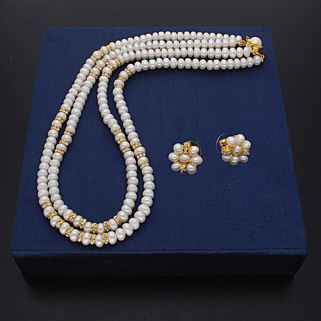Buy/Send Sri Jagdamba Pearls Caramel 