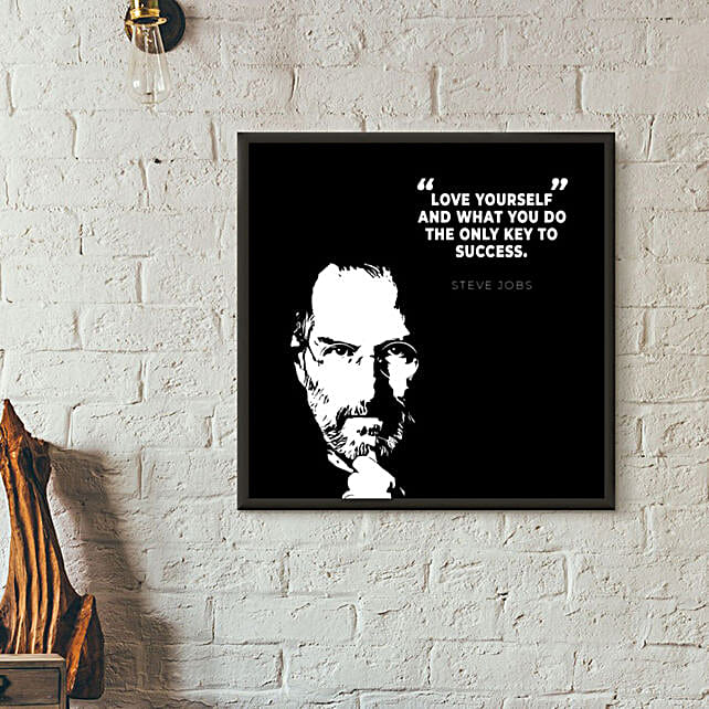 Buy/Send Steve Jobs Wall Art Online- FNP