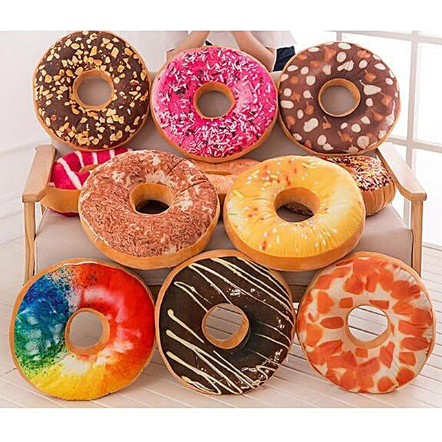 Buy/Send Donut Shaped Cushion Pillow Online FNP