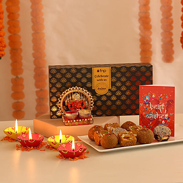 Buy/Send Delightful Diwali Wishes Gift Hamper Online- FNP