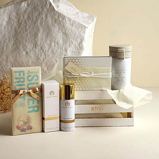 Buy/Send All In One Personalised Hamper For Him Online FNP