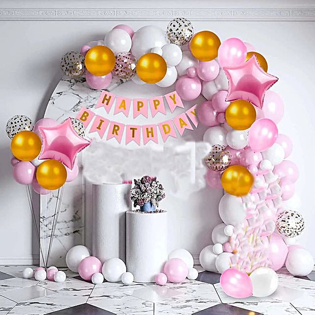 Buy/Send Diy Birthday Wishes Balloon Decoration Kit Online- FNP