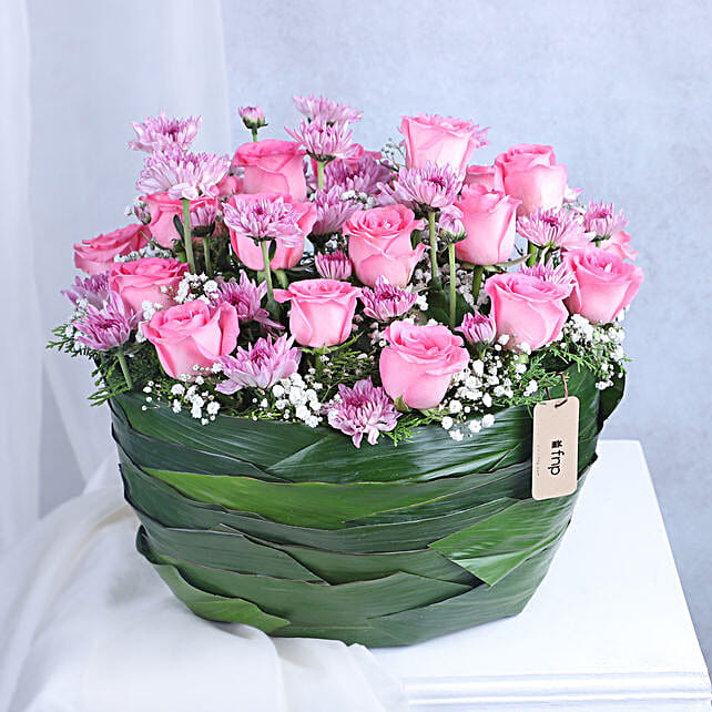 Buy/Send Pink Dream Floral Arrangement Online FNP