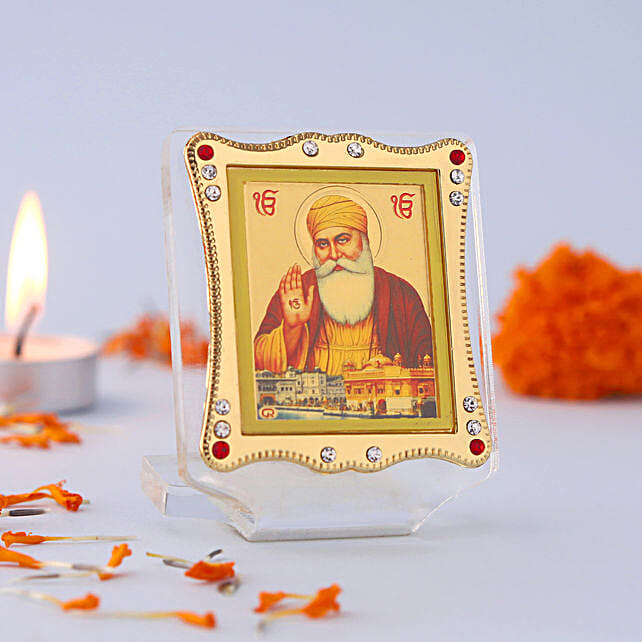 Buy/Send Guru Nanak Car Dashboard Photo Frame Online FNP