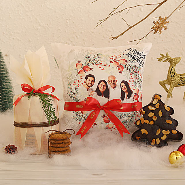 Buy/Send Personalised Cushion Special Hamper Online FNP