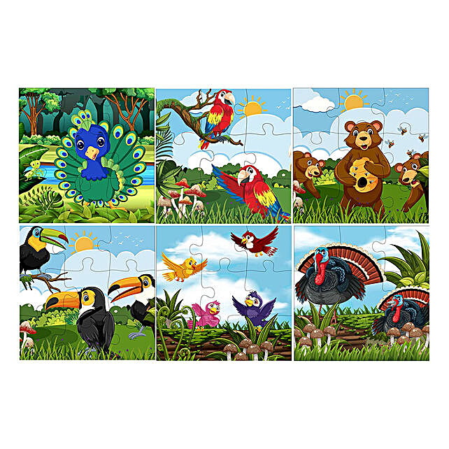 Buy/Send Fiddly's Wood Animal Puzzles Online- FNP