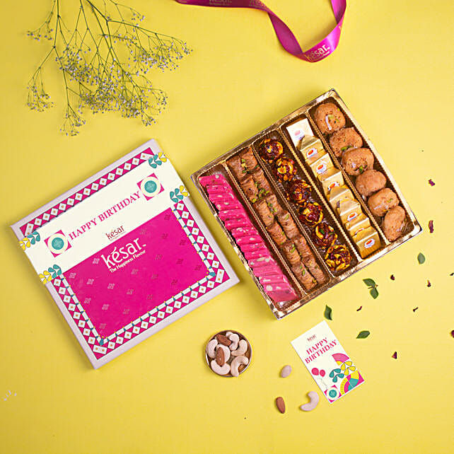 Buy/Send Royalty of Jaipur Birthday Mithai Box Online FNP