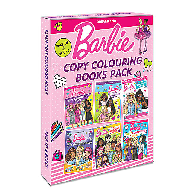 Buy/Send Barbie Colouring Book Set Online- FNP