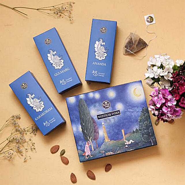Buy/Send Mystical India Tea Gift Box Online FNP