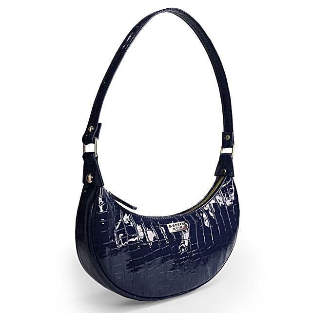 Buy/Send Half Moon Blue Baguette Online- FNP