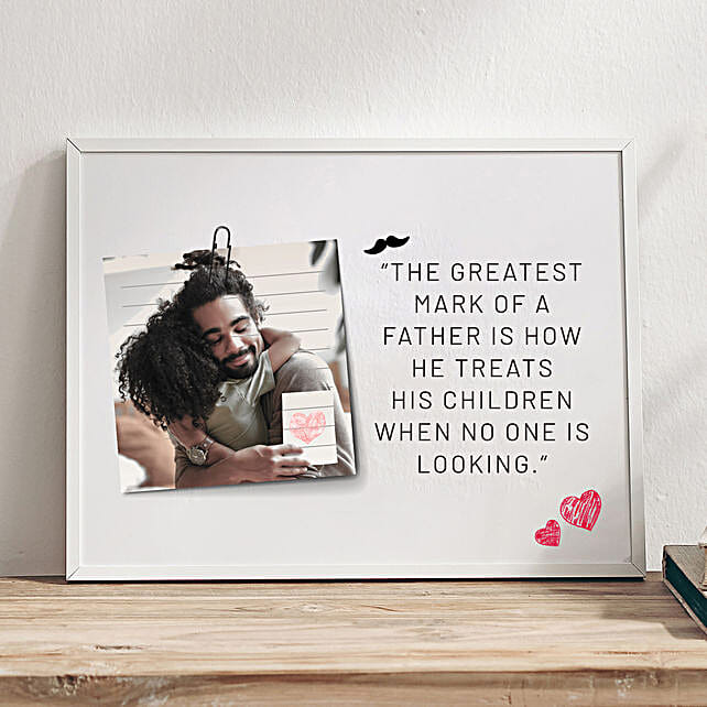 Buy/Send The Greatest Father Photo Frame Online FNP