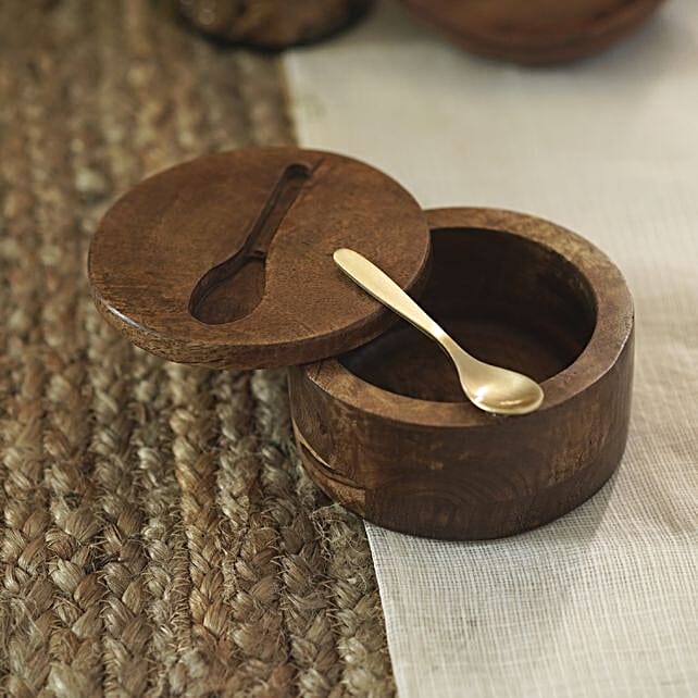 Buy/Send Courtyard Swivel Container with Spoon Online FNP