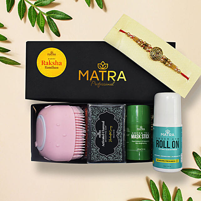 Buy/Send Matra Men's Skincare Grooming Kit with Om Gift Box Online FNP