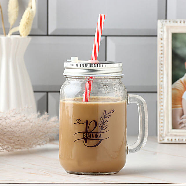 Buy/Send Personalised Name Mason Jar Online FNP