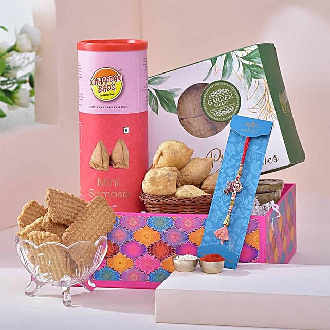 Buy/Send Sneh Ethnic Rakhi & Thinking of You Hamper Online FNP