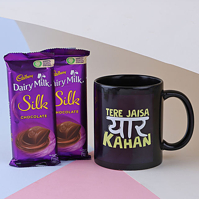 Buy/Send Tera Yaar Mug & Chocolate Combo Online- FNP