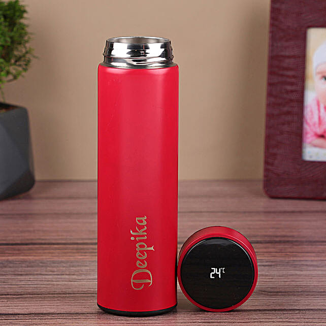Buy/Send Personalised Temperature Display Bottle Online FNP