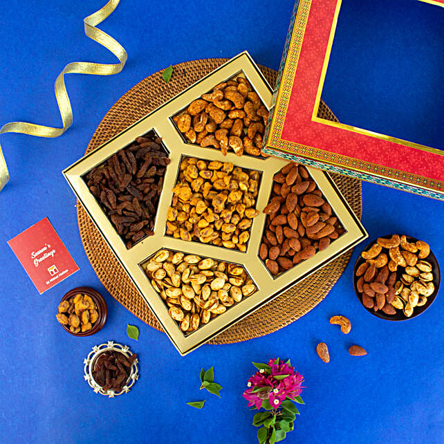 Buy/Send Nutty Butty Flavoured Nuts Gift Box Online FNP