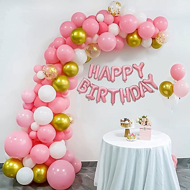 Buy/Send Grand Happy Birthday Balloon Kit DIY Kit Online- FNP