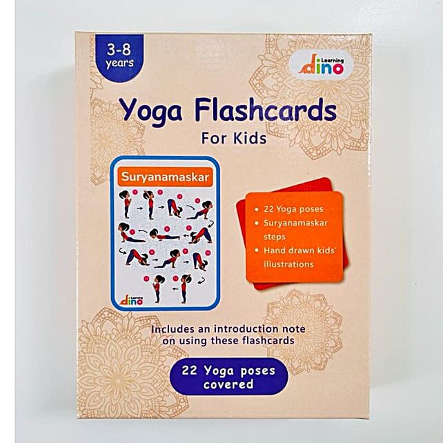 Buy/Send Yoga Flashcard Gift Set Online- FNP