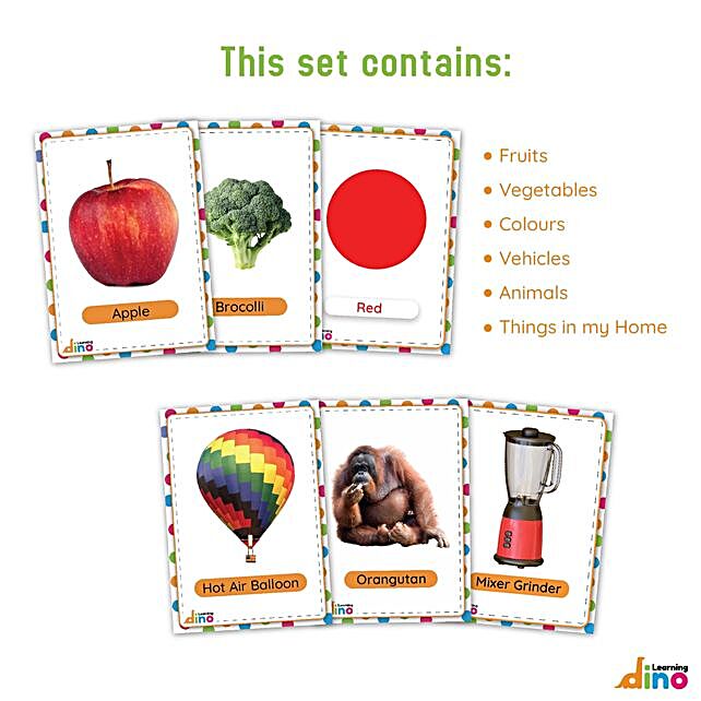 Buy/Send Early Learning Flashcard Gift Set Online- FNP