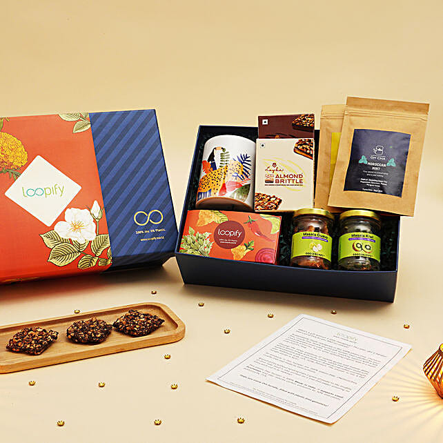 Buy/Send Savour N Sip Sustainable Hamper Online- FNP