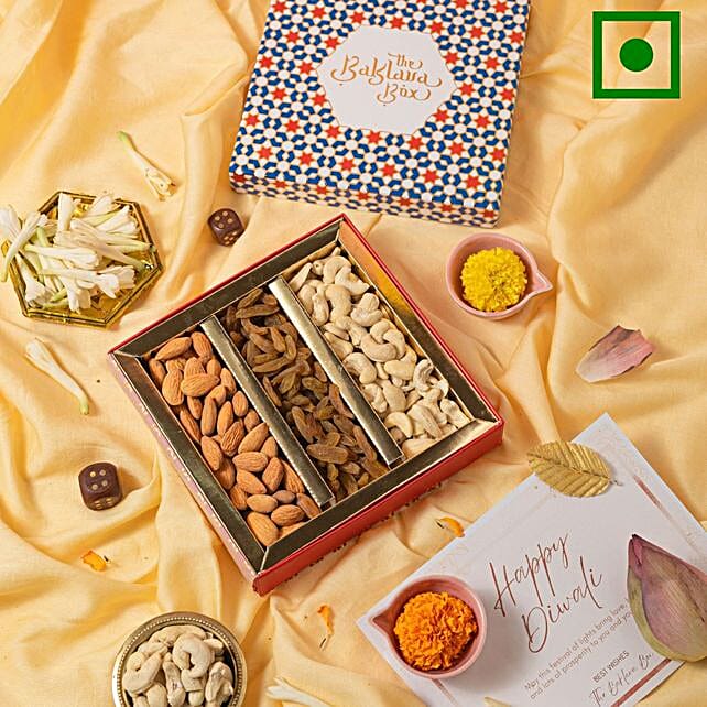 Buy/Send The baklava box Diwali Nut Nirvana Gift Box Online FNP
