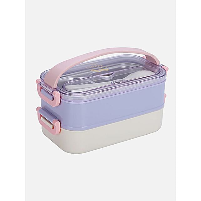 Buy/Send Pastel Beauty Double Storey Lunch Box Online FNP
