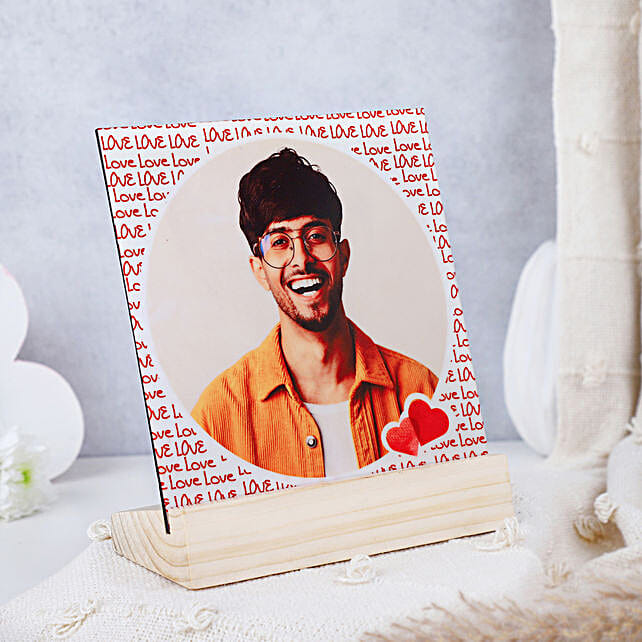 Buy/Send Personalised Only Love Photo Frame Online FNP