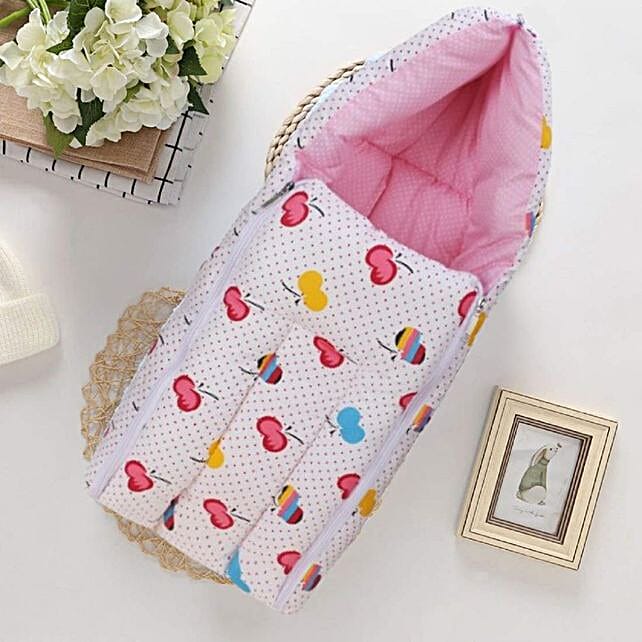 Buy/Send Bright New Born Sleeping Bag Assorted Colour Online FNP