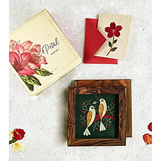 Buy/Send Lovebirds Serenade Gift Set Online FNP