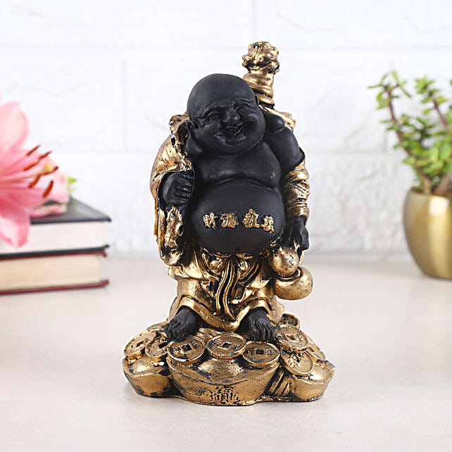 Buy/Send Lucky Wishes Buddha Decor Artefact Online- FNP