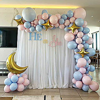 Balloon Decoration For Kids Party Baby Shower Welcome Party Ferns N Petals