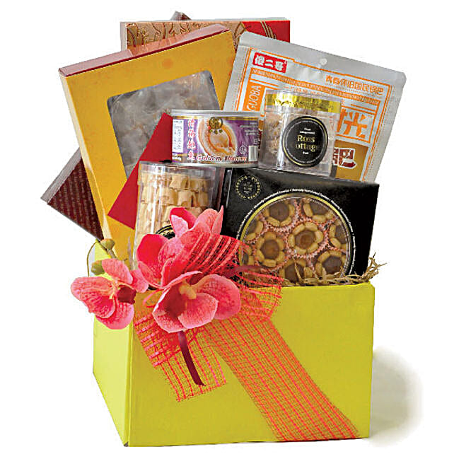 Blessed Wishes Treats Hamper Malaysia Gift Blessed Wishes Treats Hamper Ferns N Petals