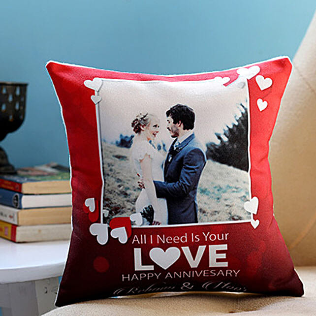 personalized anniversary pillow